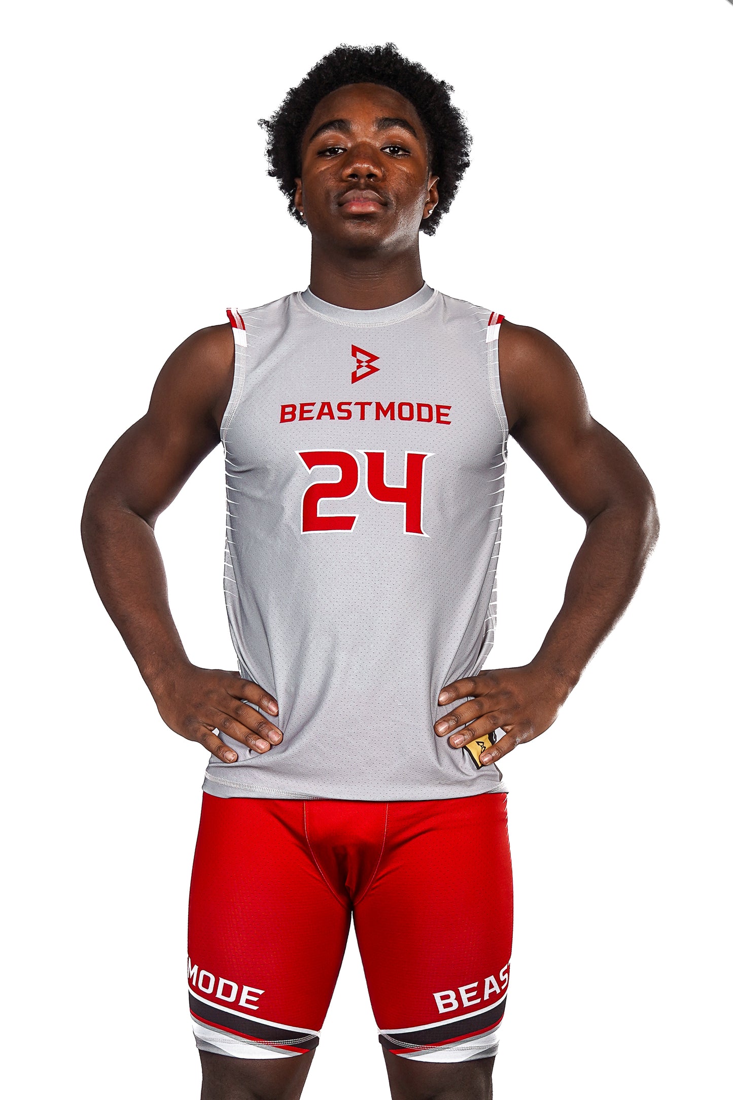 Beastmode Team Custom Pro Sleeveless Compression Shirt