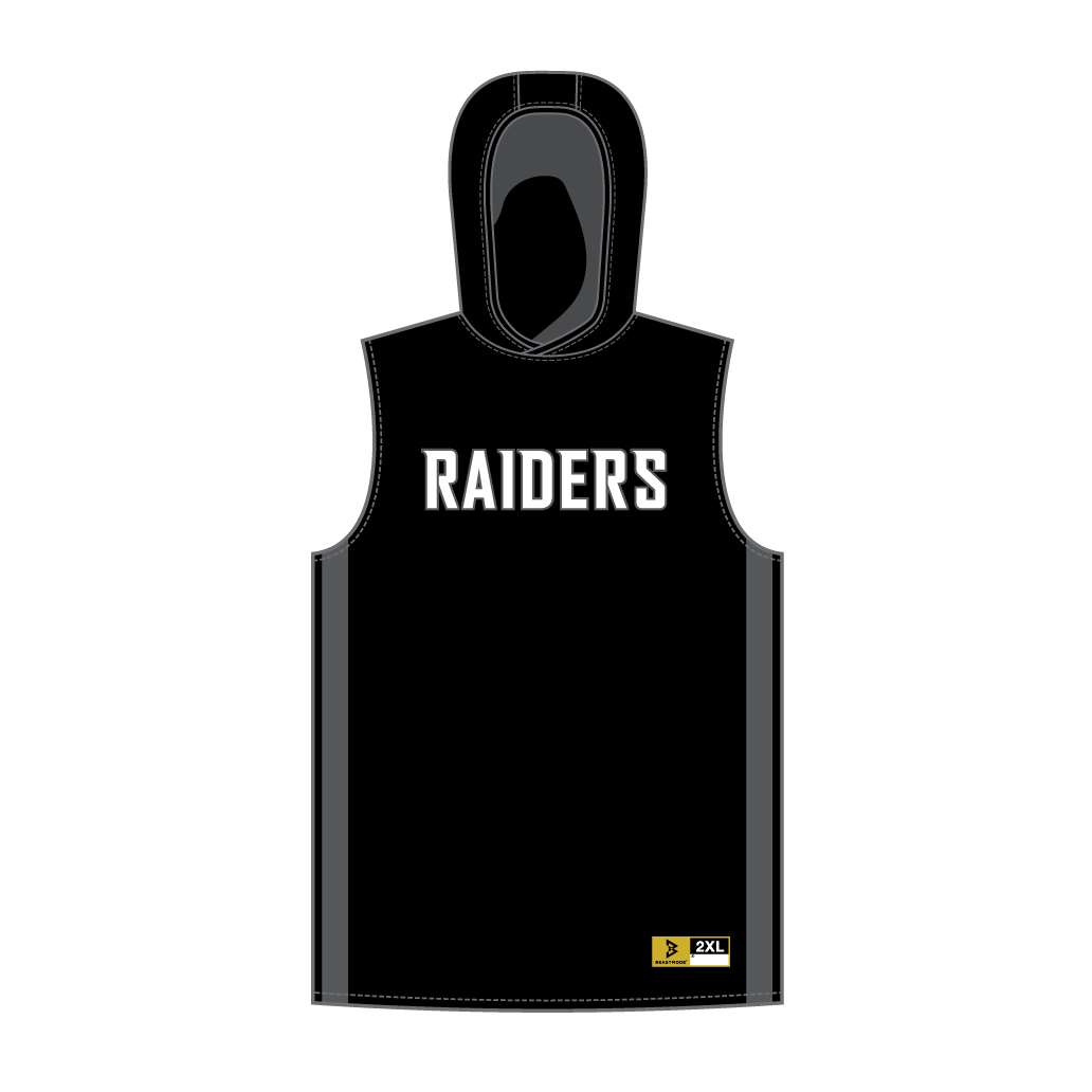 Raiders sleeveless hoodie online