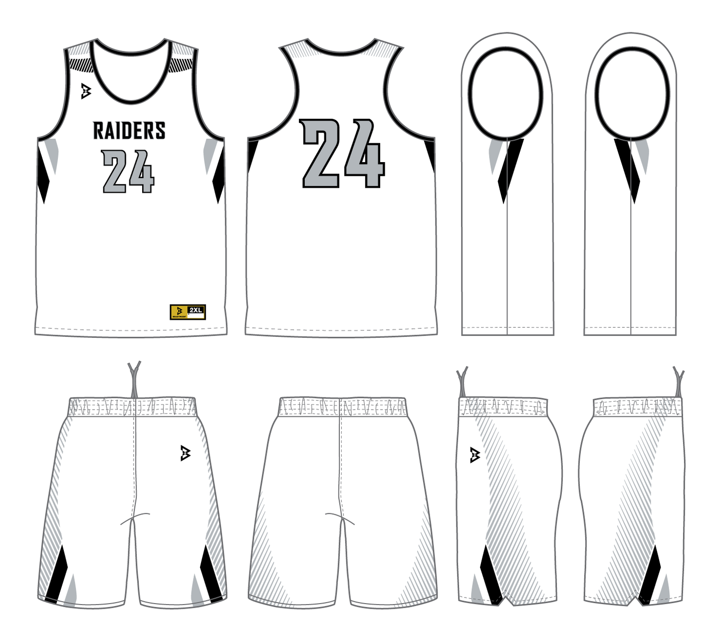 Custom Basketball Women's Pro Reversible Uniforms